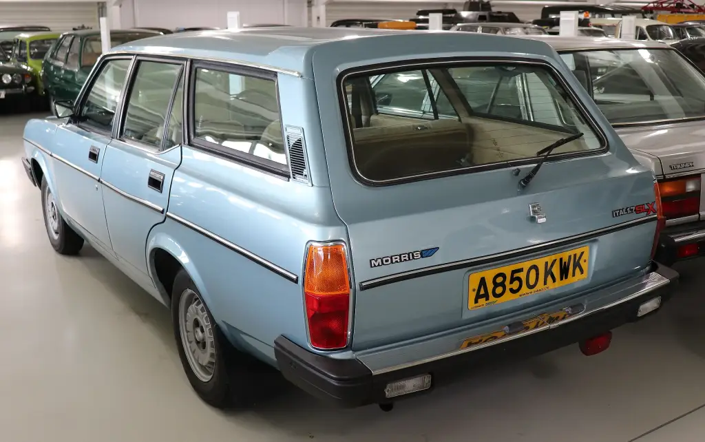 1984 Morris Ital SLX 1.7, rear view