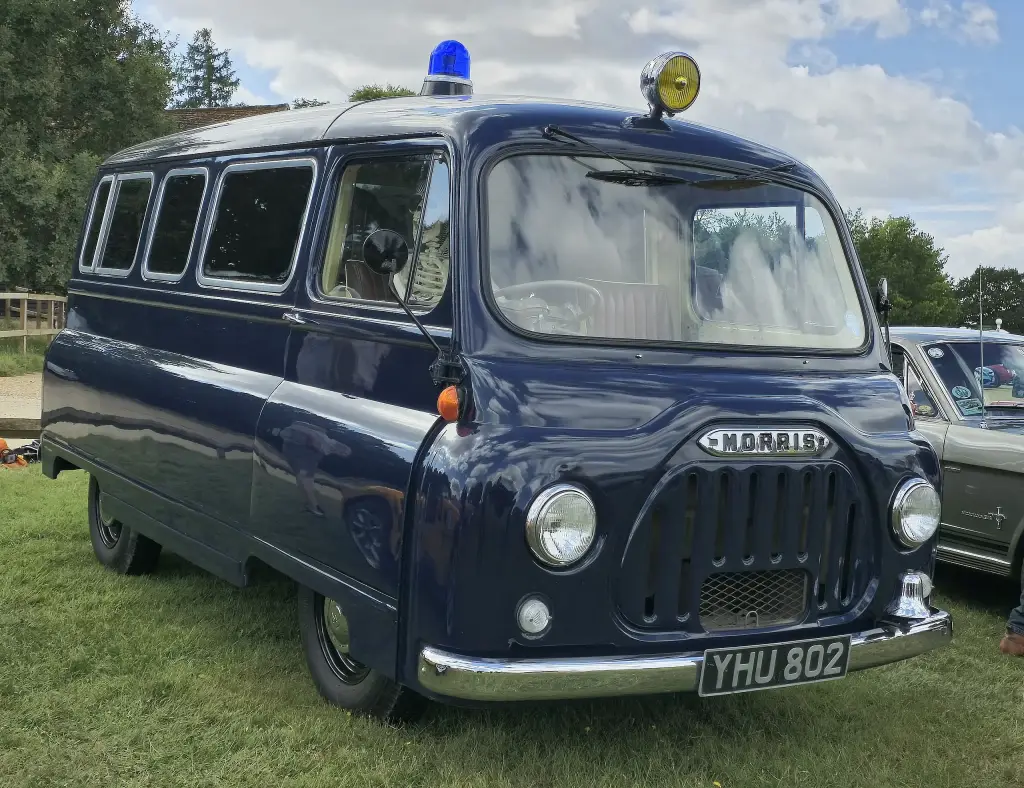 1956 Morris J2 Royal Navy ambulance
