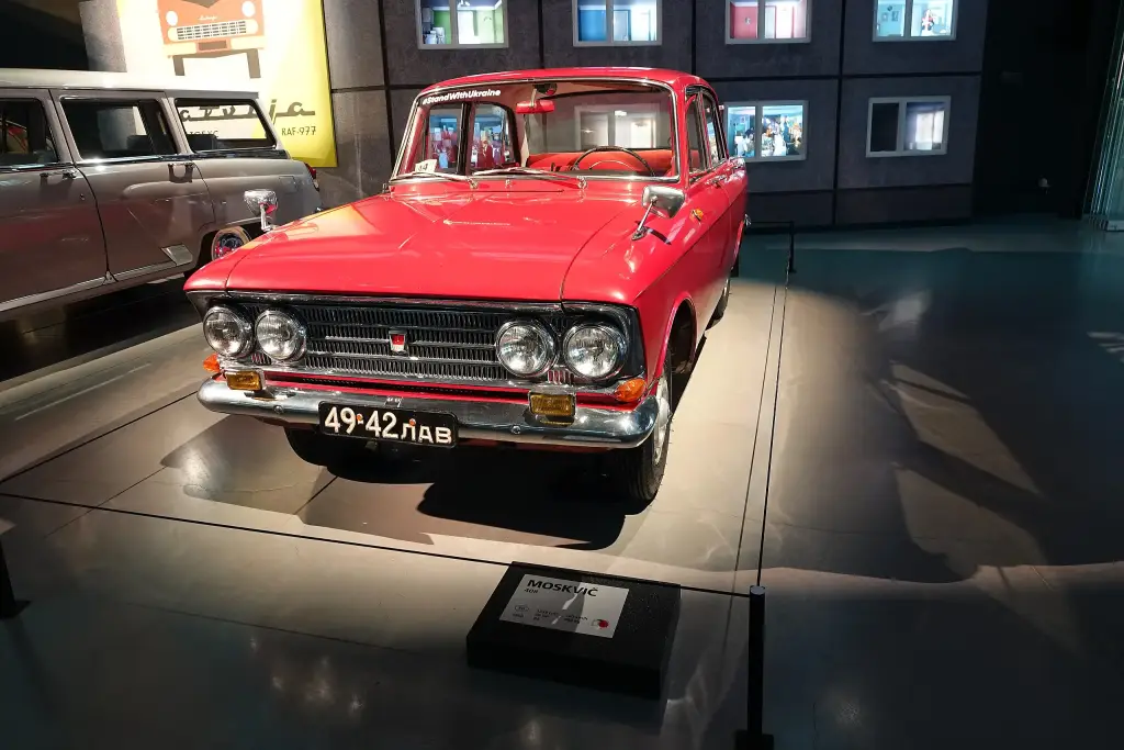 Moskvitch 408 in the Riga Motor Museum