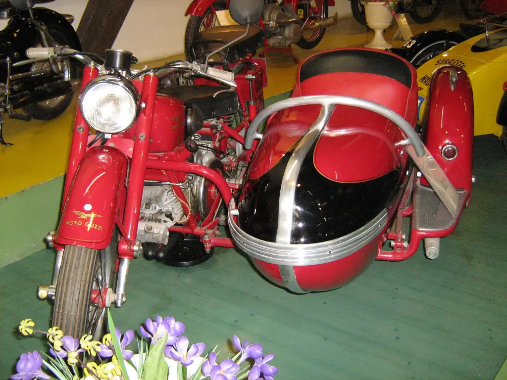 1950 Moto Guzzi Astore with sidecar