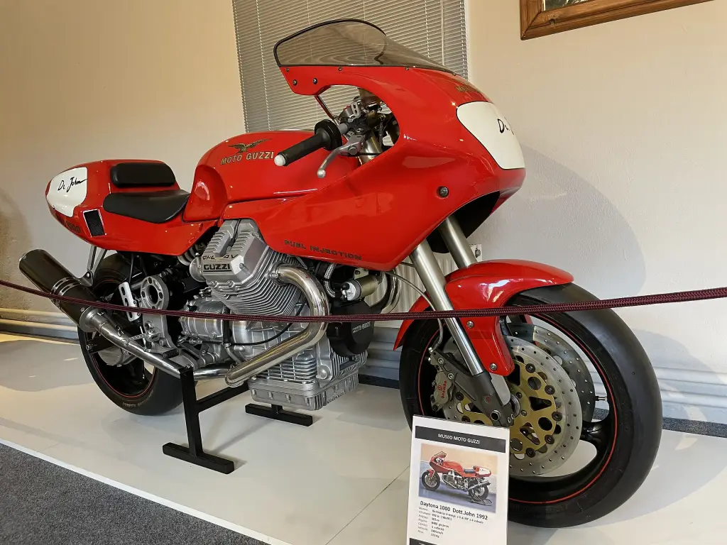 Moto Guzzi Daytona 1000 Dr. John in the Moto Guzzi museum