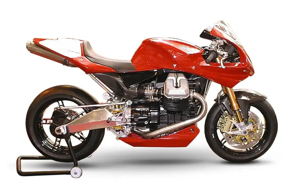 Moto Guzzi MGS-01 Corsa side view