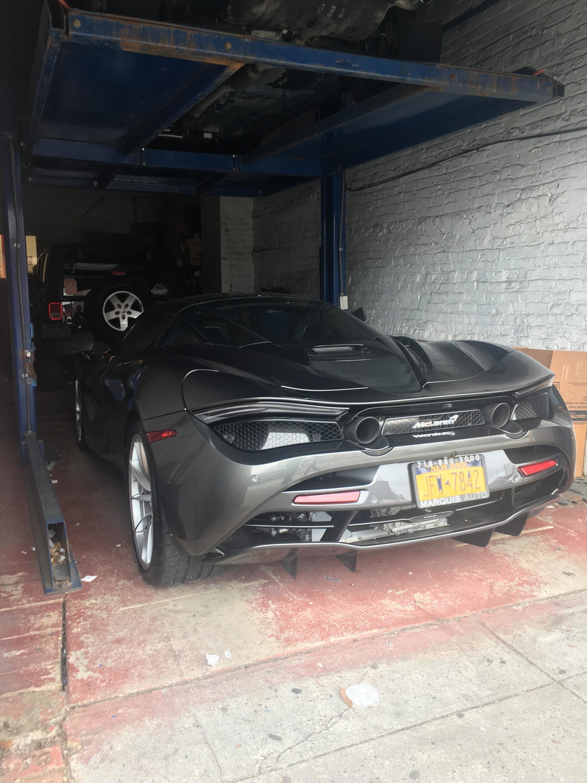 Spotted this McLaren 720S in Brooklyn, New York.