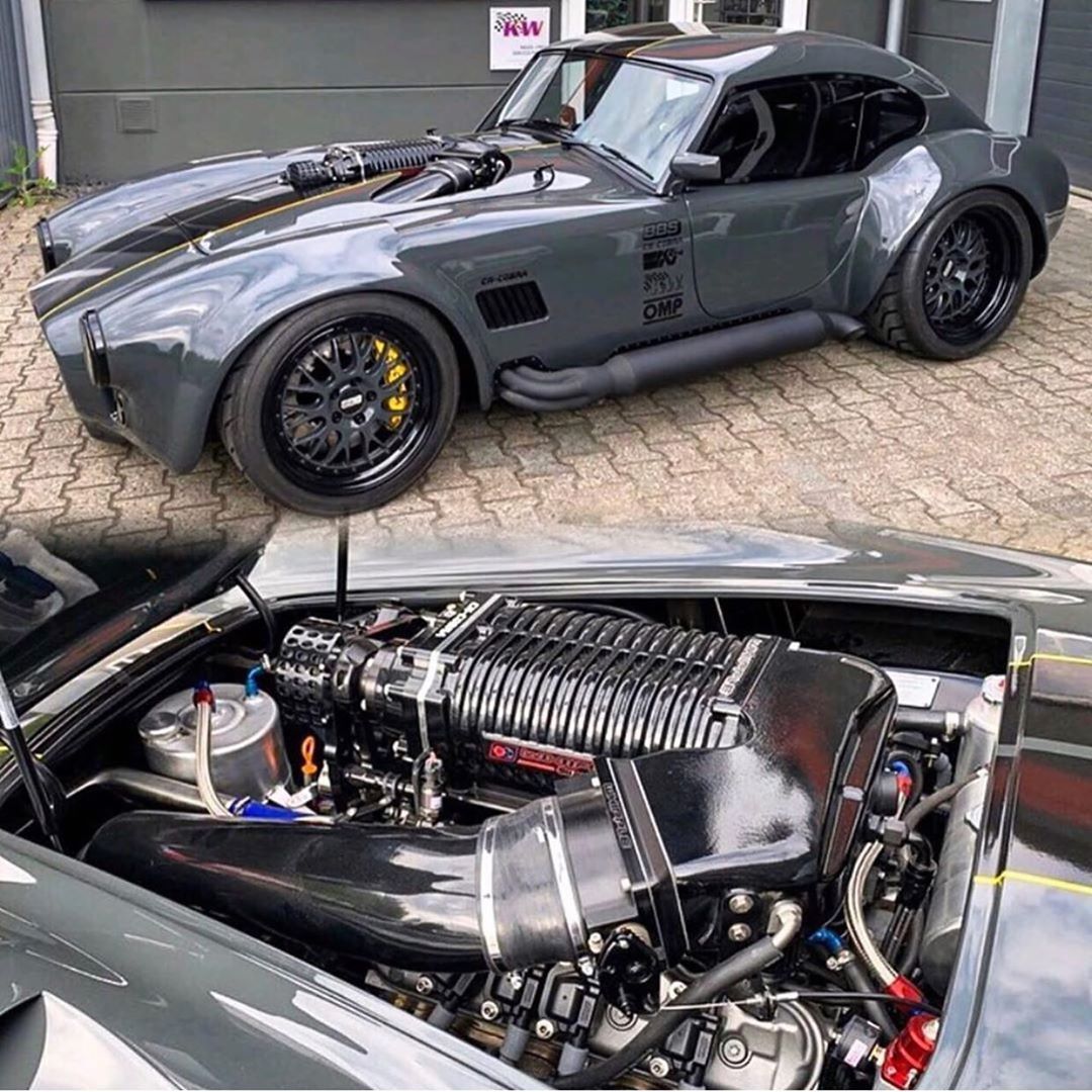 Speed Society on Instagram: “Cobra coupe with a @whipplesuperchargers supercharged LS3 making 1200 Horsepower? ?we can dig it!”
