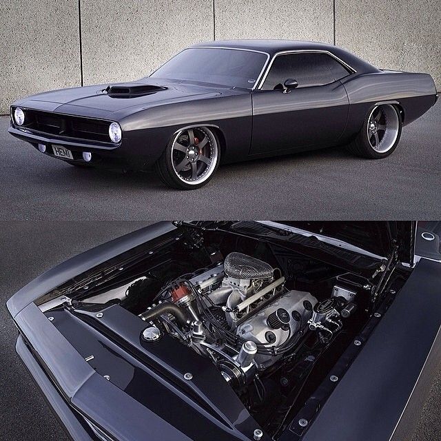 1970 Plymouth Cuda with a 572ci Hemi hooked to a built Bowler 727 TorqueFlite!
