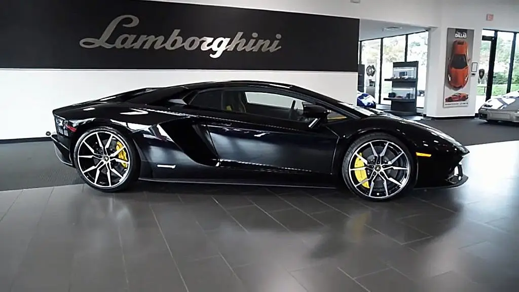 2018 Lamborghini Aventador S Nero Aldebaran