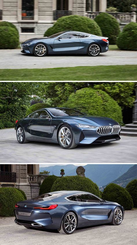 BMW SERIE 8 présentée à la Villa d’ Erbe. shortly after the 8 Series Concept …