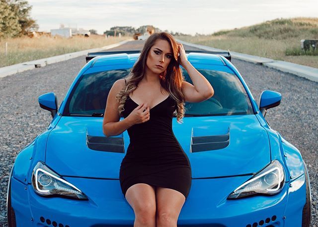 l △ u r e n on Instagram: “Drop it, drop it low girl ? • • Who all would want me to model their car in OC for H20i?! • • • #frs #brz #subaru #gridgirls #import #honda…”