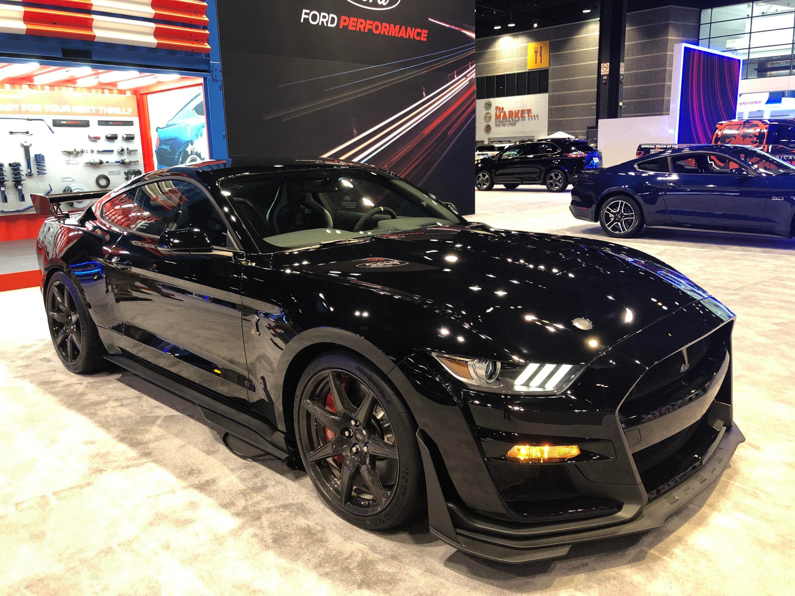 2020 gt500 at the Chicago Auto Show