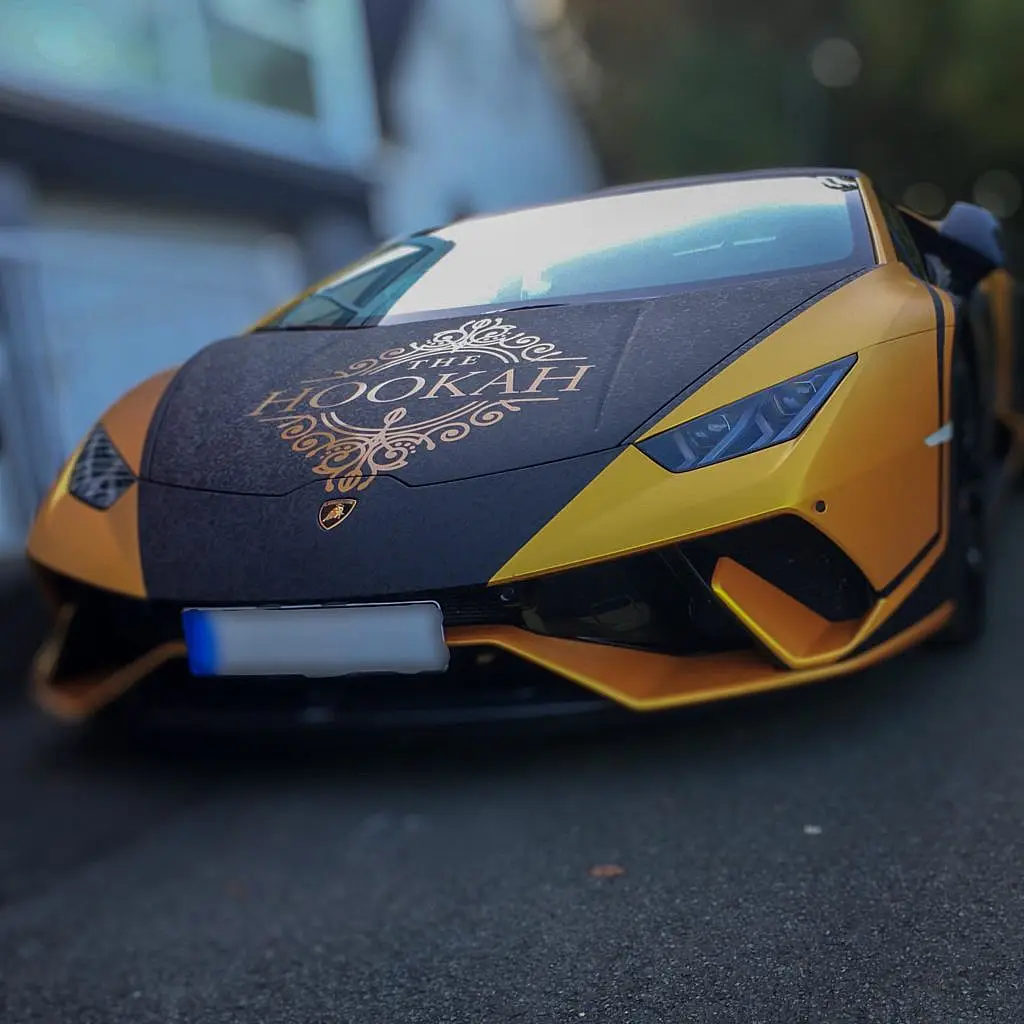 Lamborghini huracan in my neighborhood. [OC]