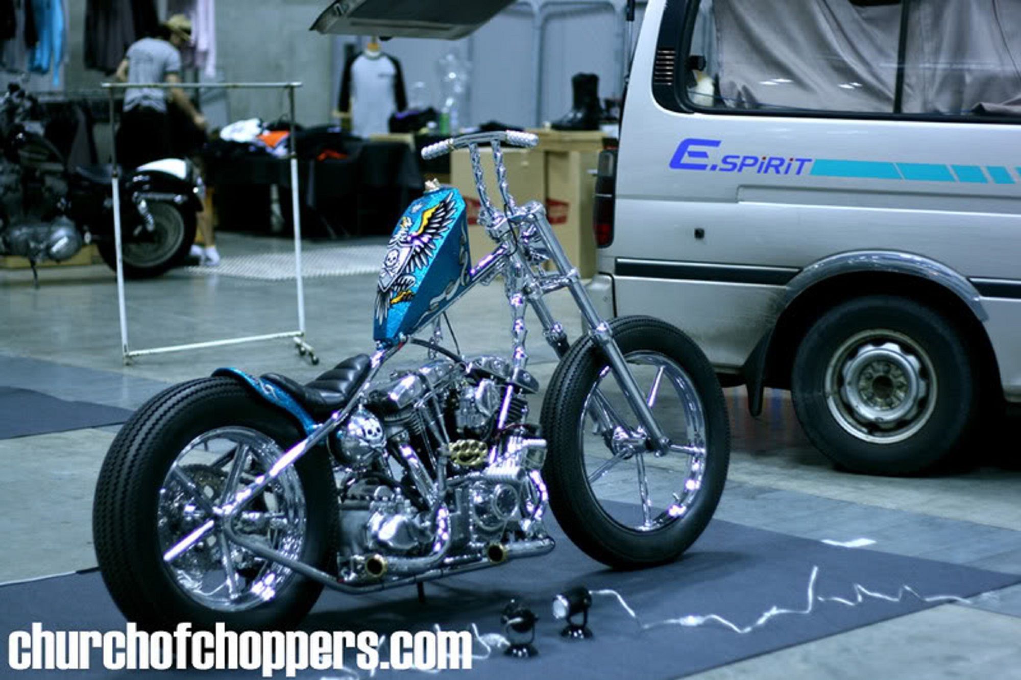 Harley-Davidson FL/FX “Shovelhead” rigid chopper by Church of Choppers | Spl…