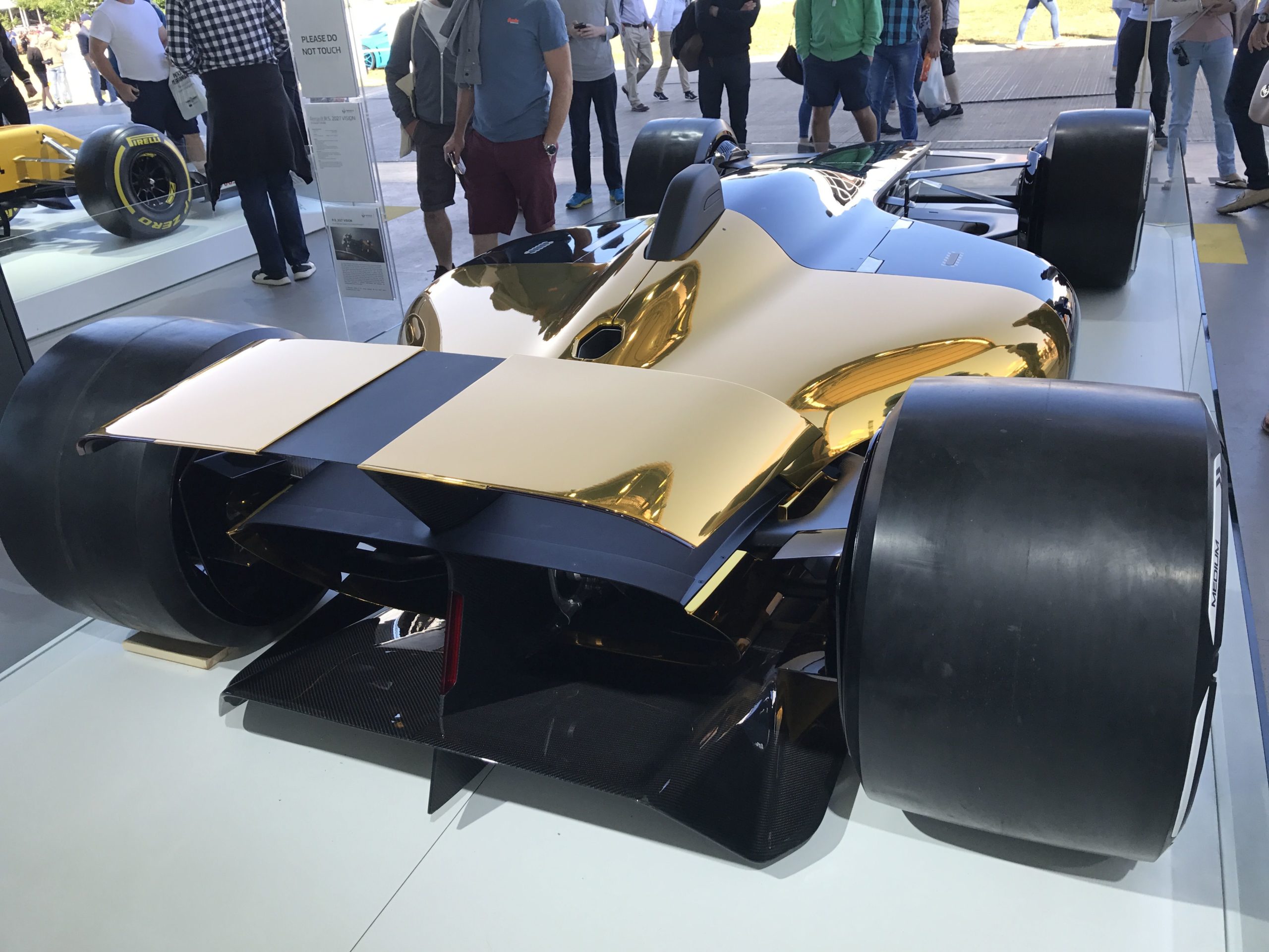 Renault concept racing car (seen at Goodwood FOS) – Andy Pidgeon