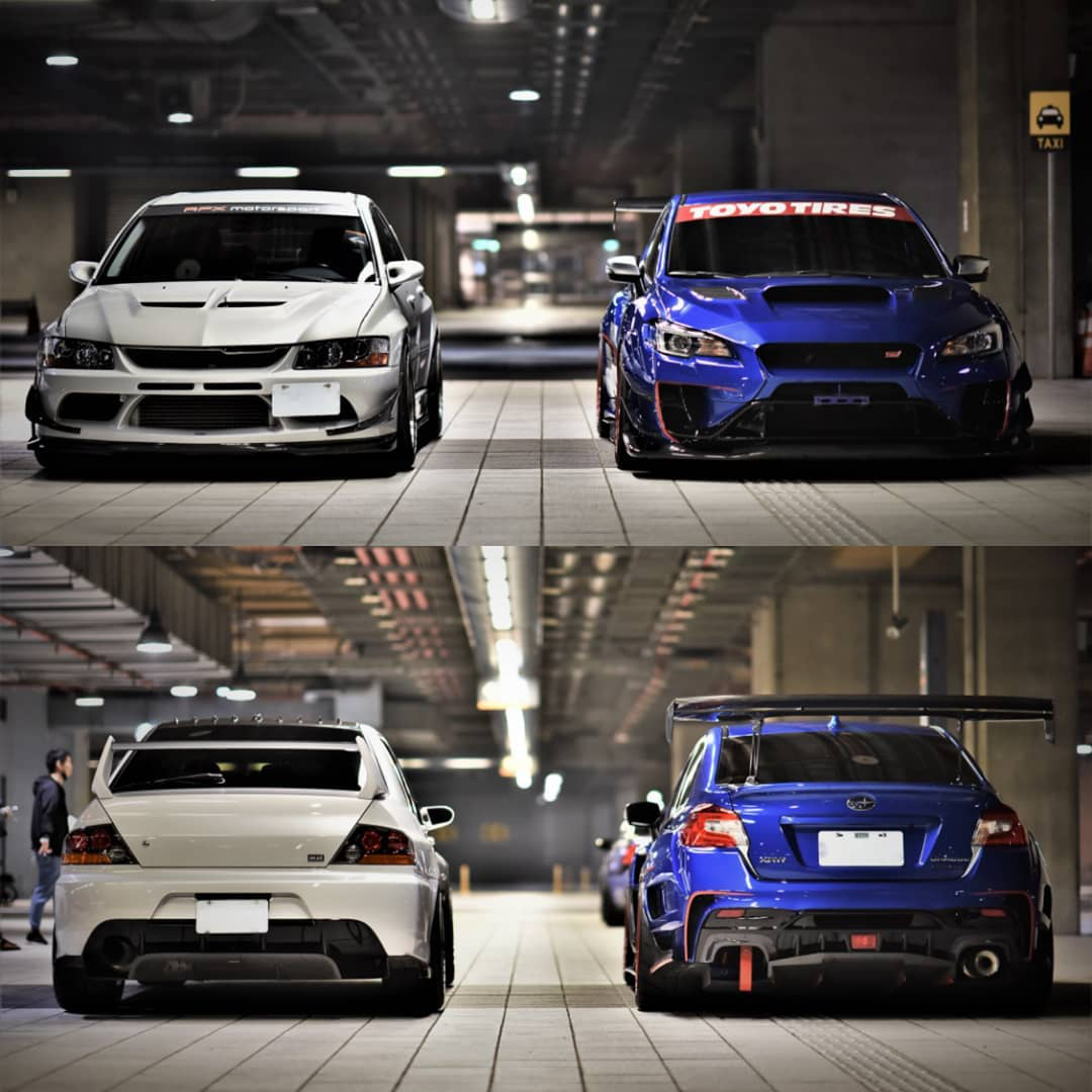 Subaru WRX STI vs. Mitsubishi EVO IX – Which would you choose?