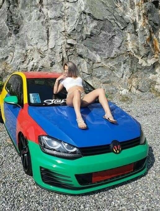 Vw Girls #VolkswagenGolfVariant