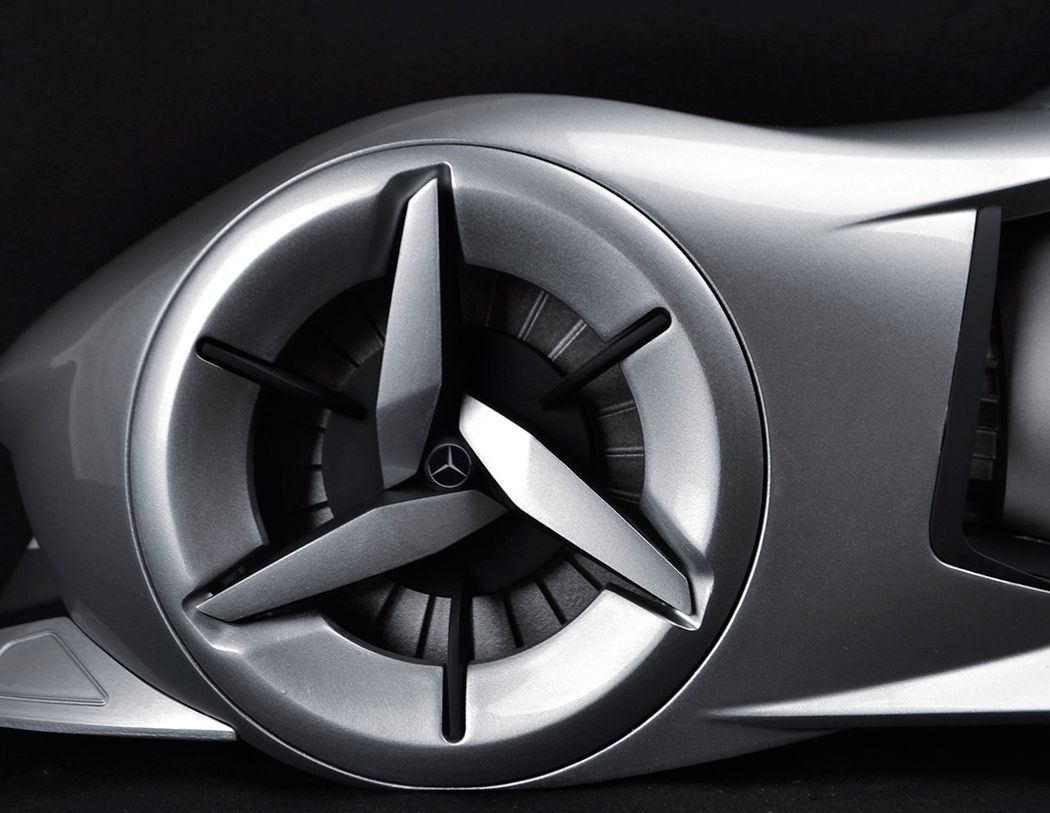 Jet-powered Benz of the Future!