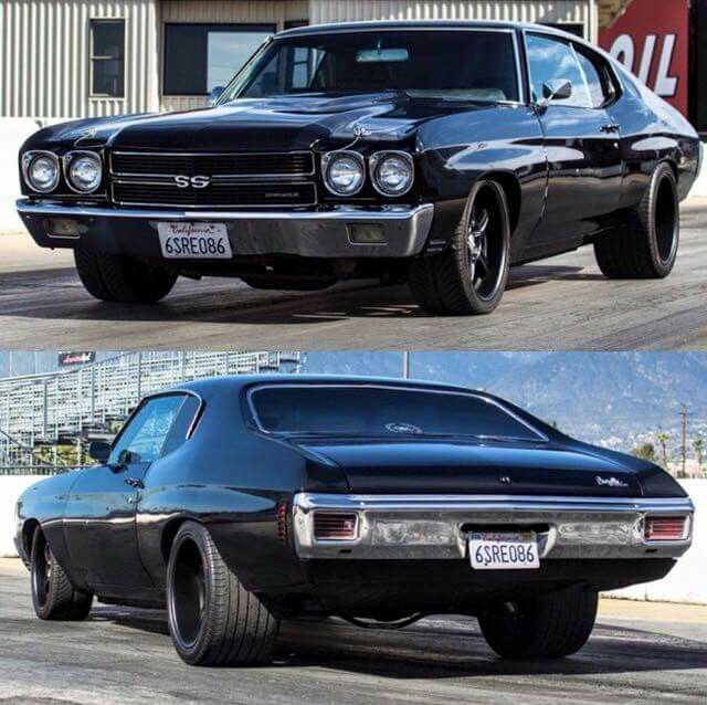 Classic Nation on Instagram: “Black on black Chevelle.⁣ ⁣ ____________________________________ ⁣ ? DM us your classic car picture for a chance to be featured. #️⃣…”