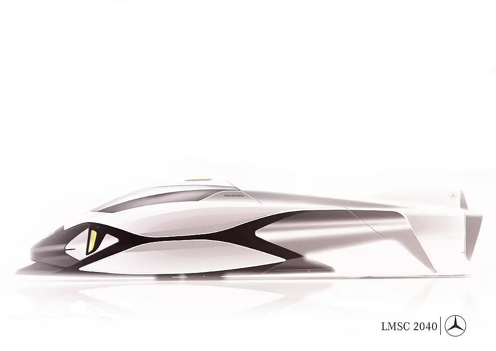 Mercedes-Benz LMSC 2040 concept sketch