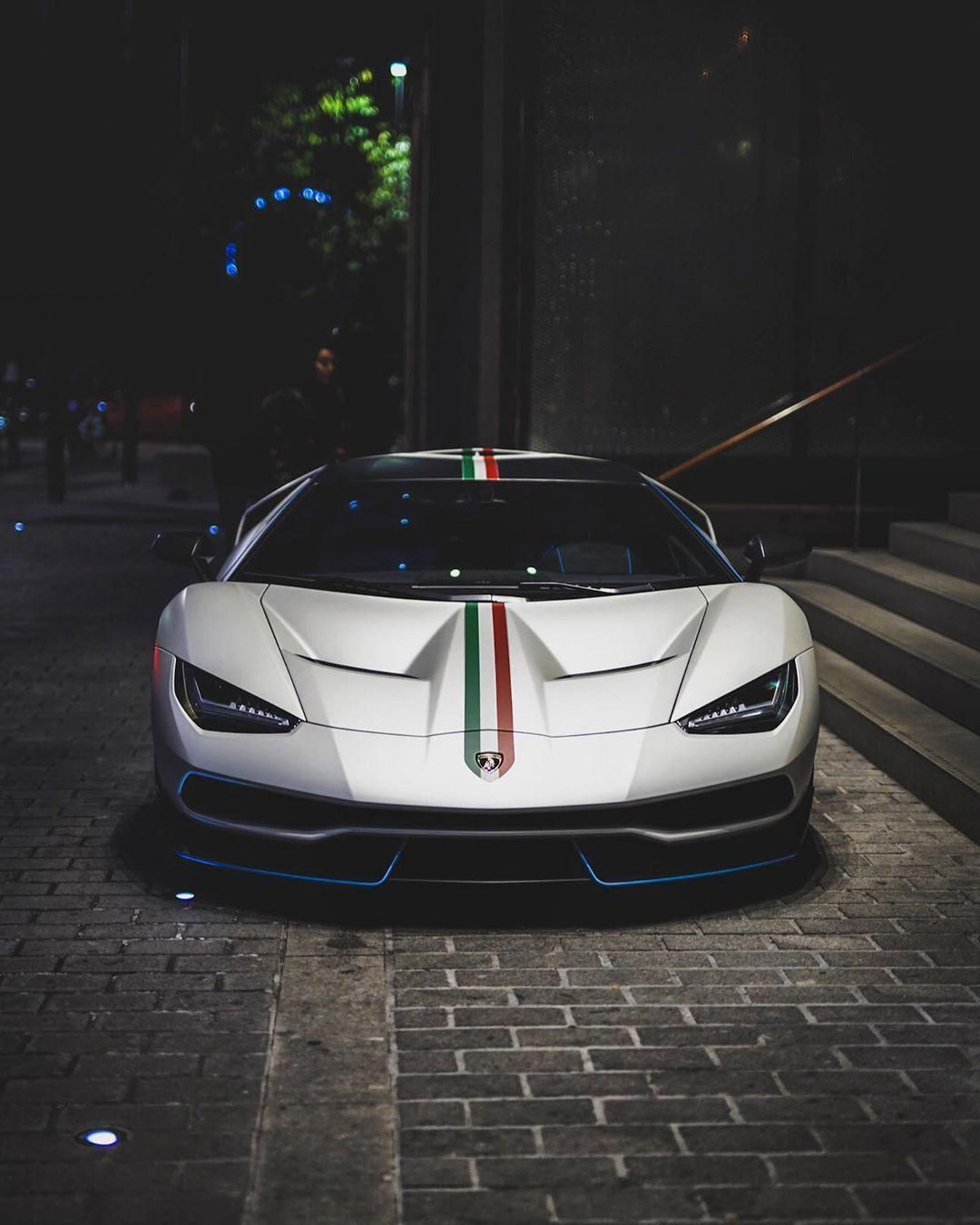 Lamborghini Centenario stare down