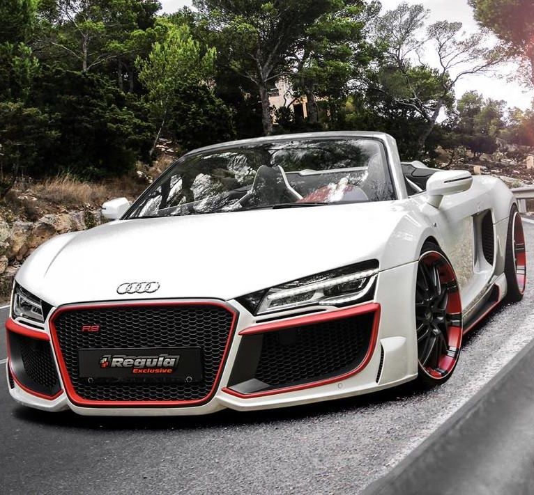 2013 Audi R8 Convertible from the team over at REGULA Tuning. —— Tell Me Thi…