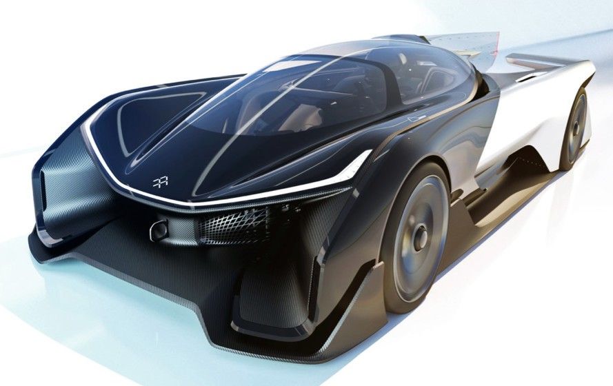 Faraday Future unveils insane 1,000 horsepower electric car at CES