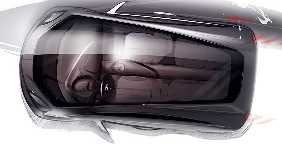 Tata Megapixel Concept – Design Sketch
