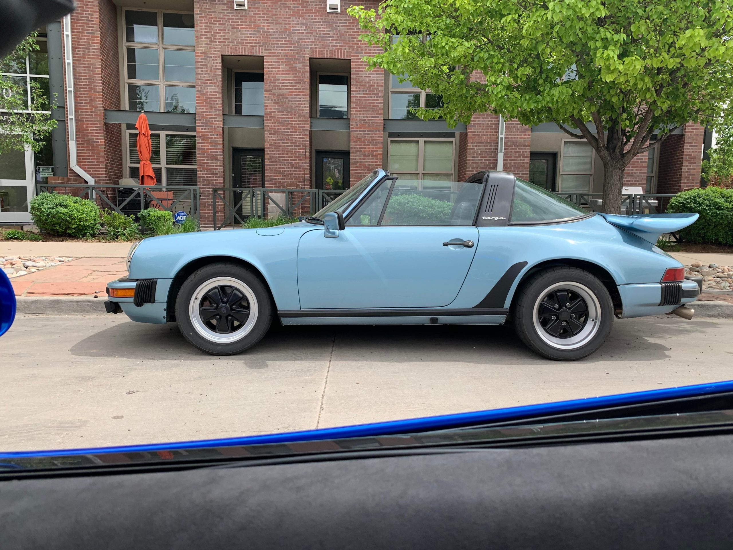 Air cooled, whale tail, targa. Beauty.