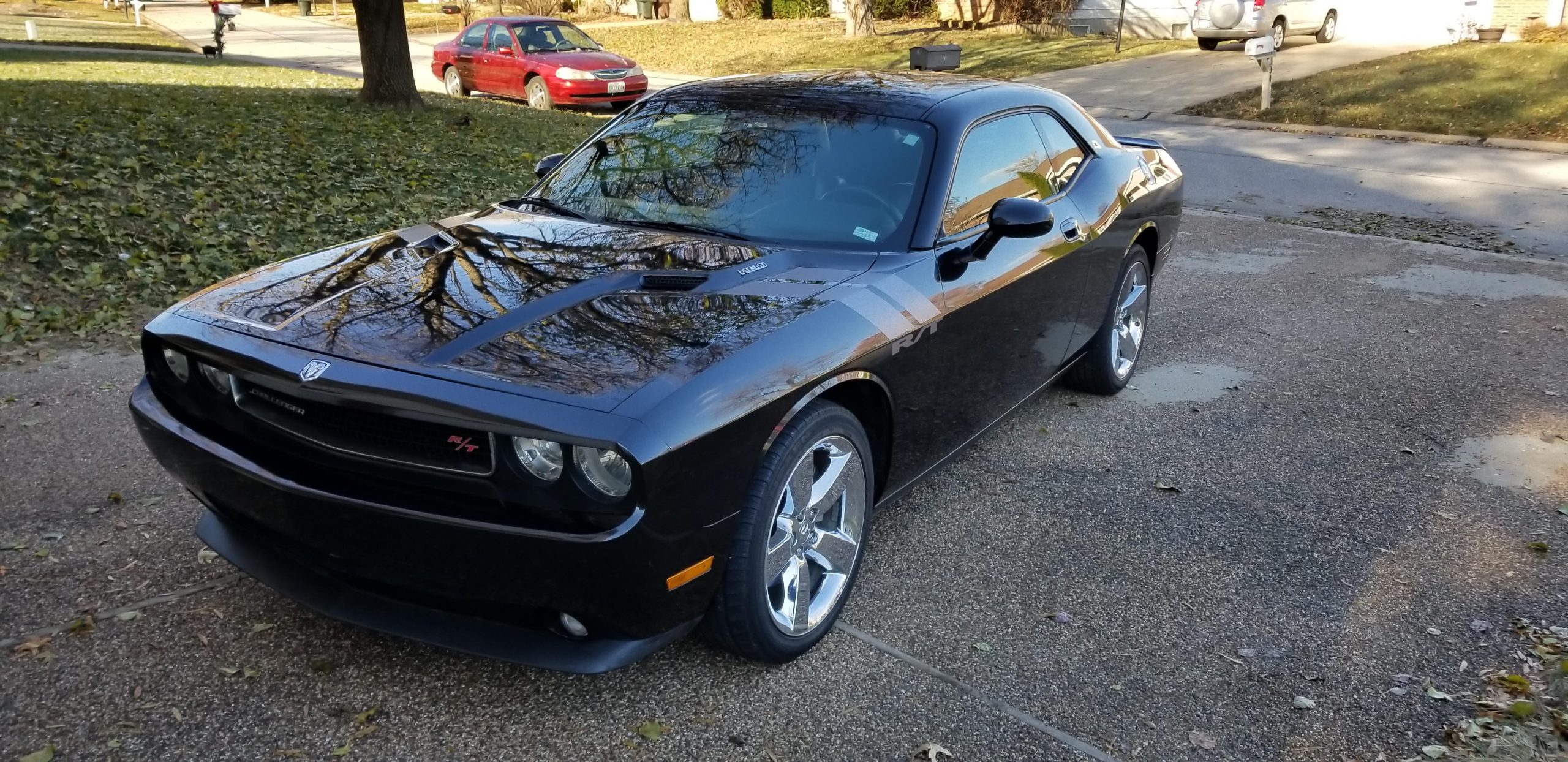 Didn’t see many of them on here, so here’s my 2009 Challenger R/T!
