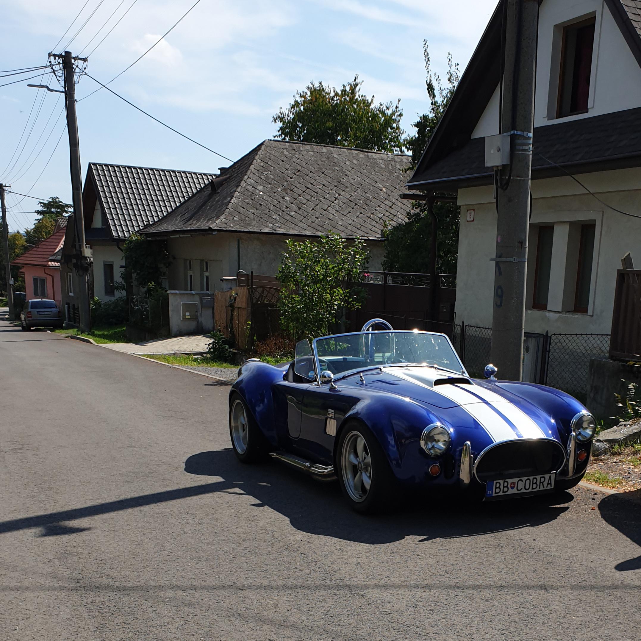 Classic Shelby Cobra. Cars like this are really rare in my country.