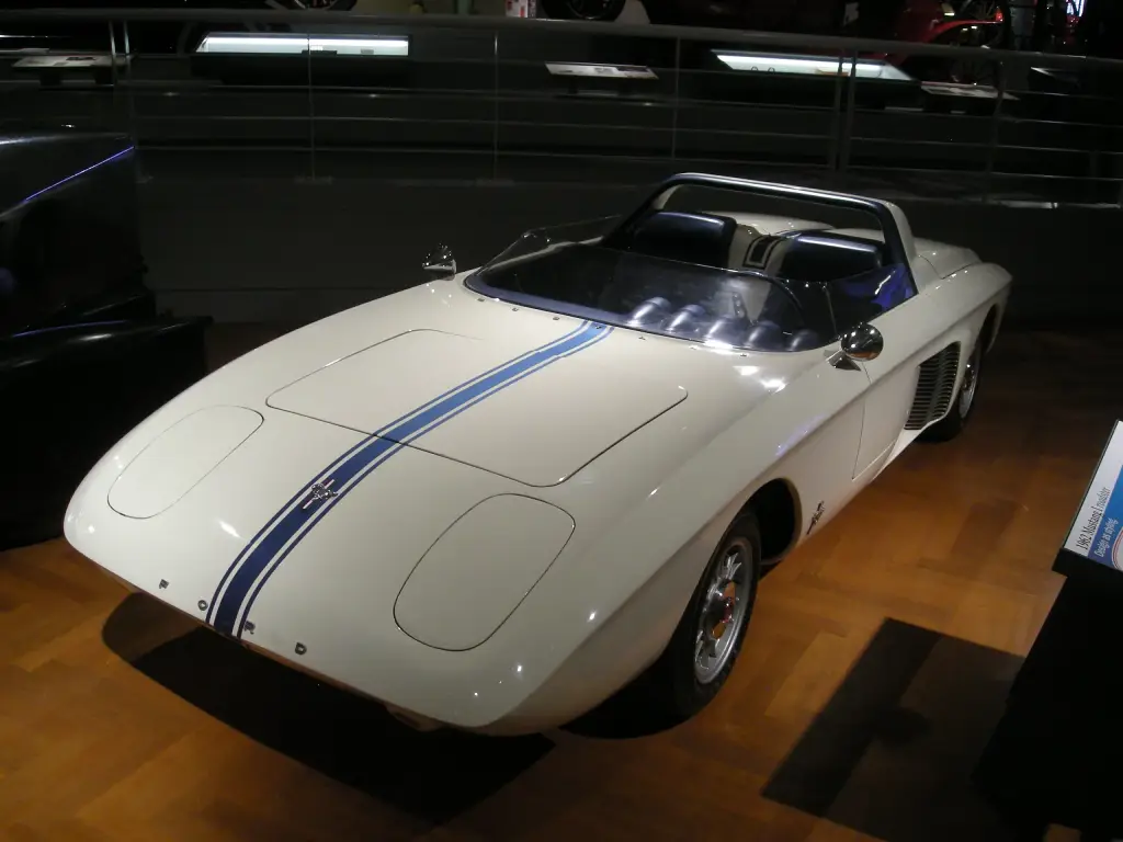 1962 Mustang I roadster on display at the Henry Ford Museum in Dearborn