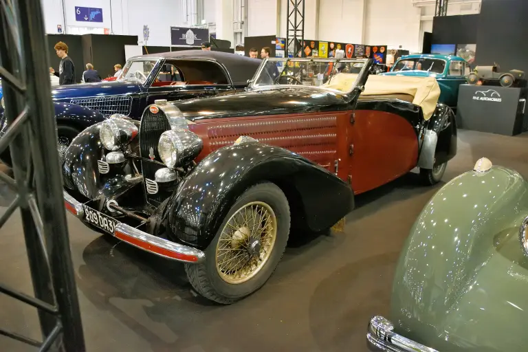 Bugatti Type 57 with horseshoe radiator